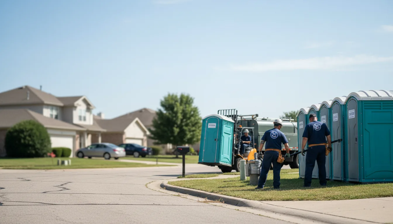Porta Potty Rental in University City, MO near me